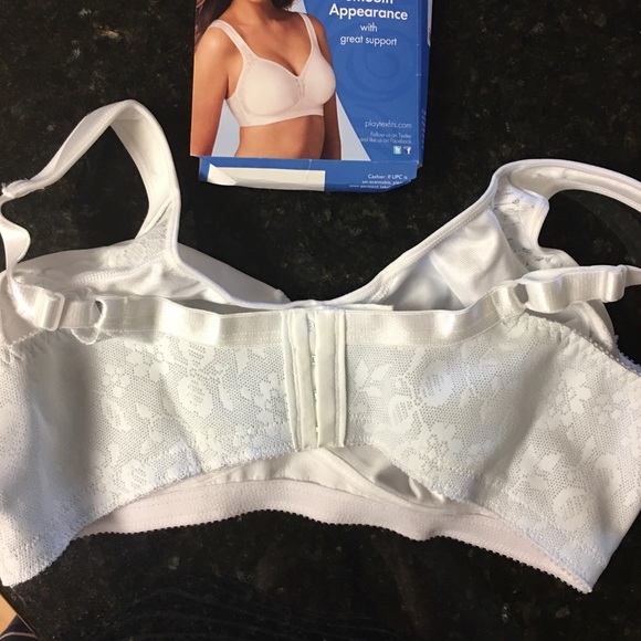 3/$15 Sale- NEW Playtex White 38D Bra - Picture 2 of 2